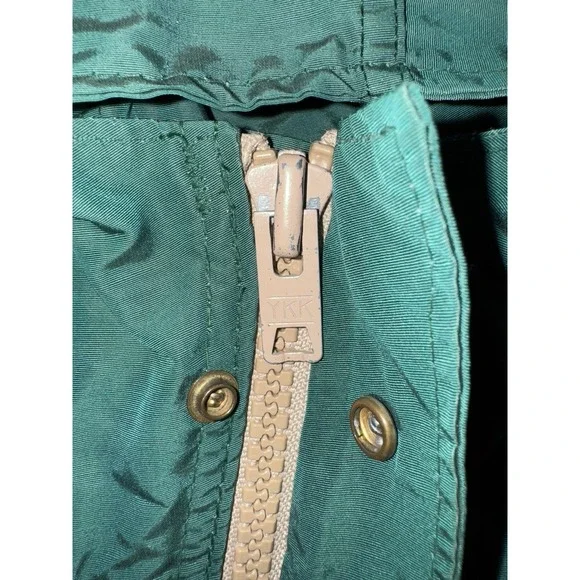 VTG  Woolrich Chore Coat/Jacket Full Zip Teal Mens Sz XL USA‎ Made Pockets - Picture 12 of 16